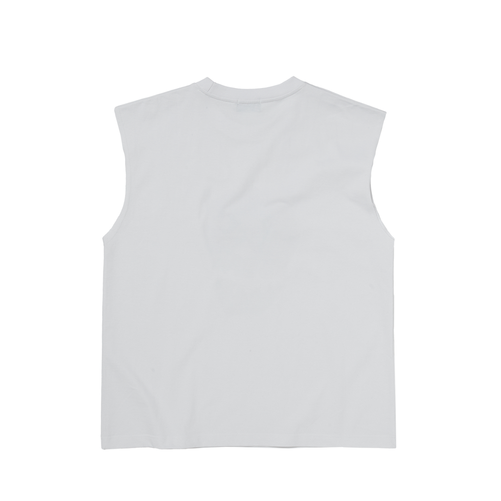 Thug Club - TC Skull Sleeveless (White) product image 2 | TRAB K-Fashion Australia
