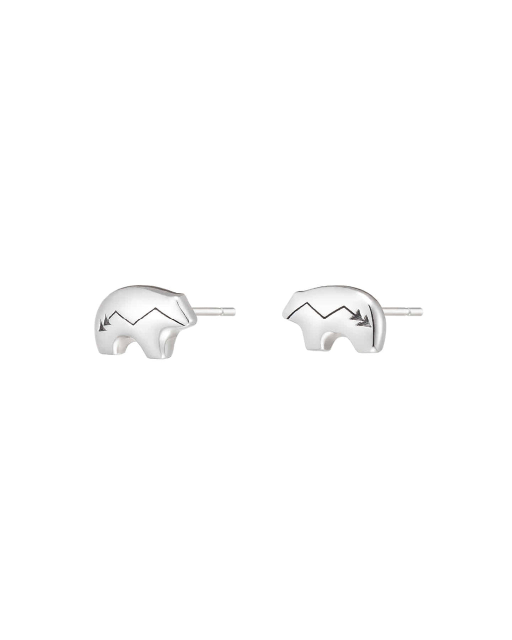 Numbering - Mini Navajo Bear Stud Earrings #7264 product image 4 | TRAB K-Fashion Australia