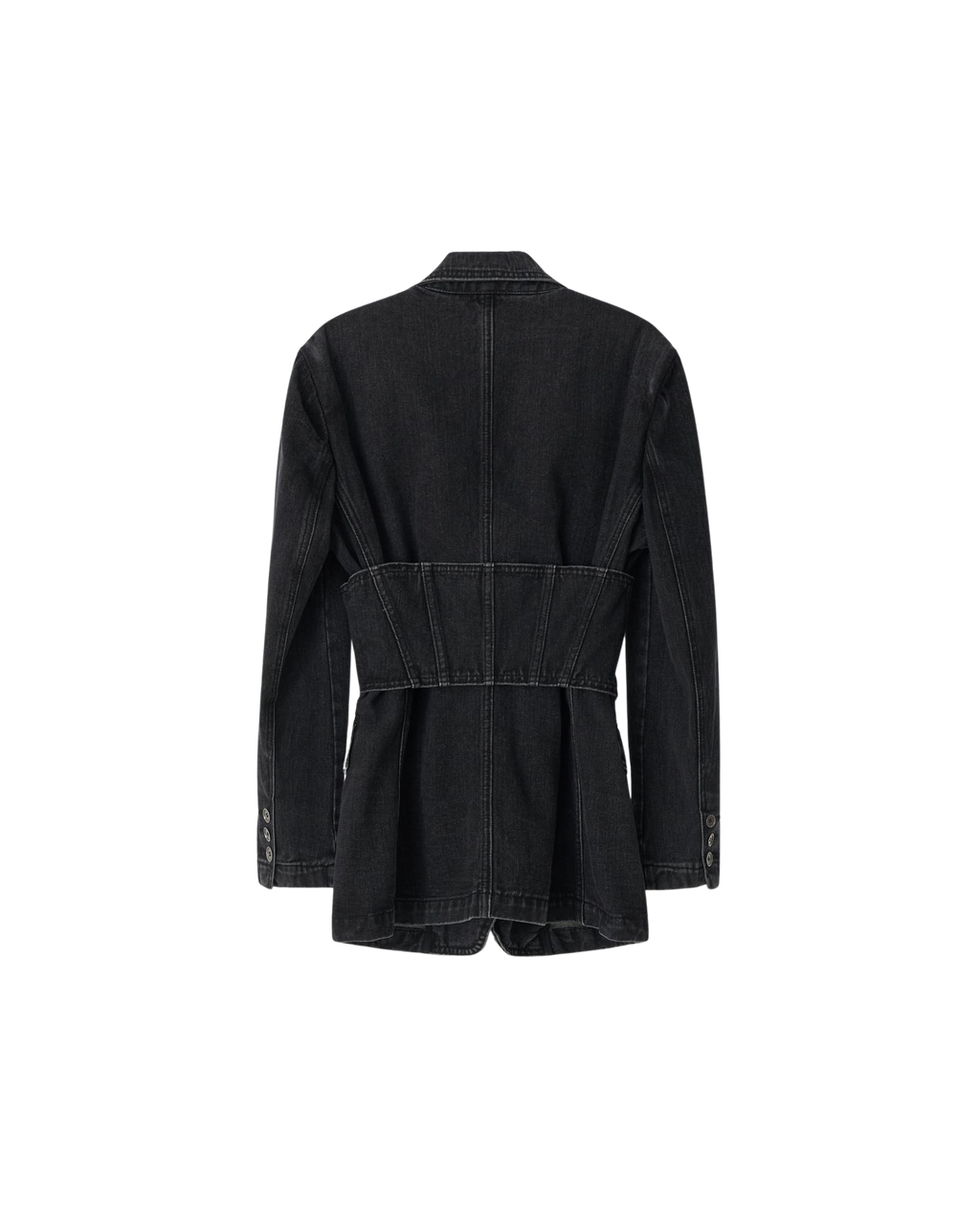 Kimhe Kim - Three Buttons Corset Single Jacket (Black) product image 4 | TRAB K-Fashion Australia
