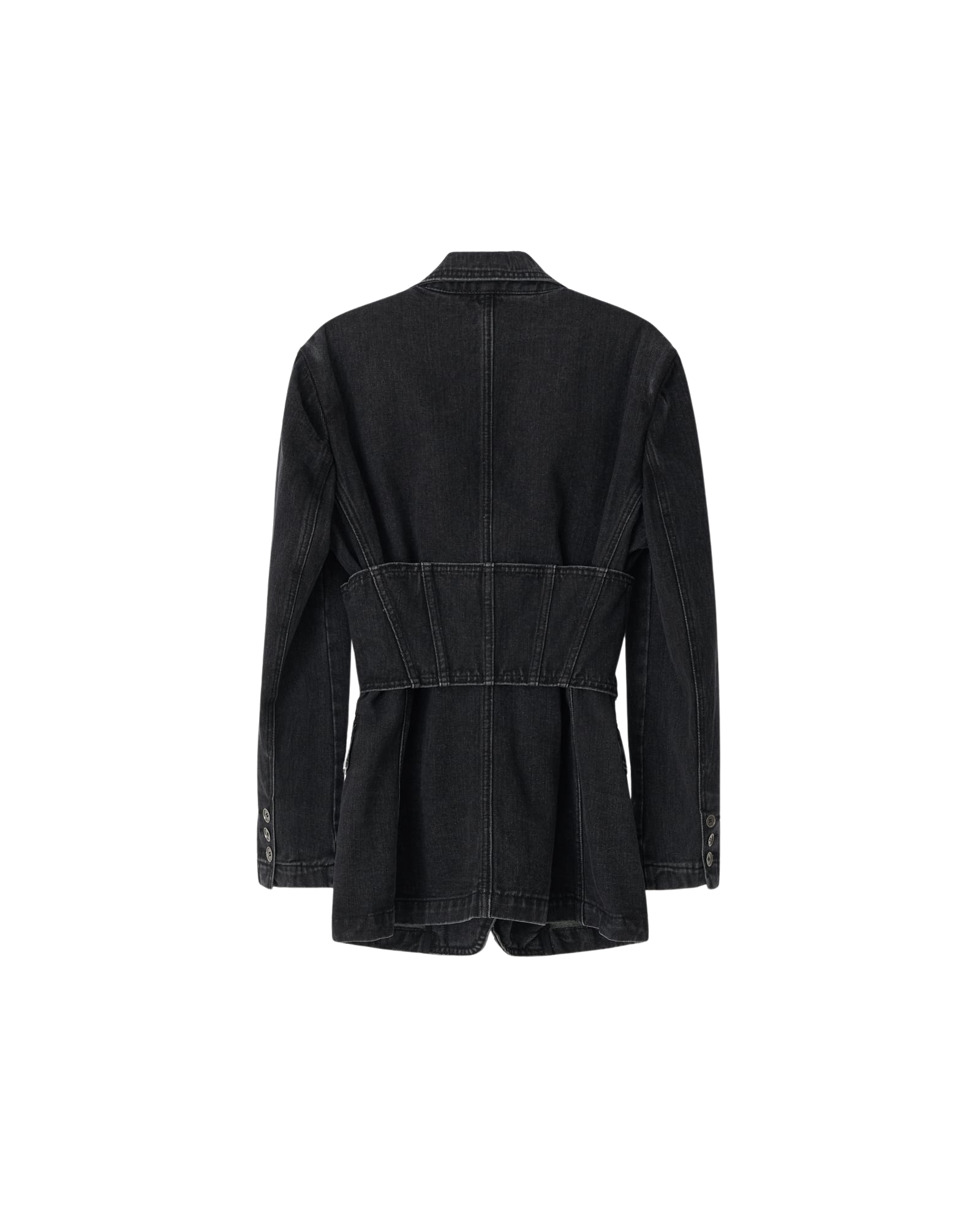 Kimhe Kim - Three Buttons Corset Single Jacket (Black) product image 4 | TRAB K-Fashion Australia