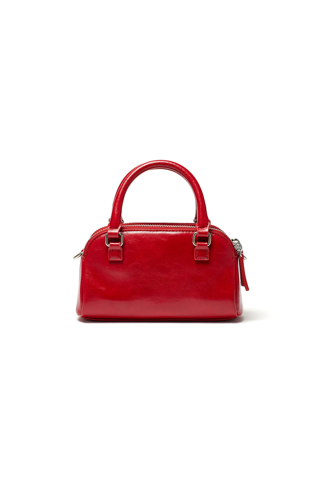 Matin Kim - Double Zipper Mini Cross Bag (Red) product image 5 | TRAB K-Fashion Australia