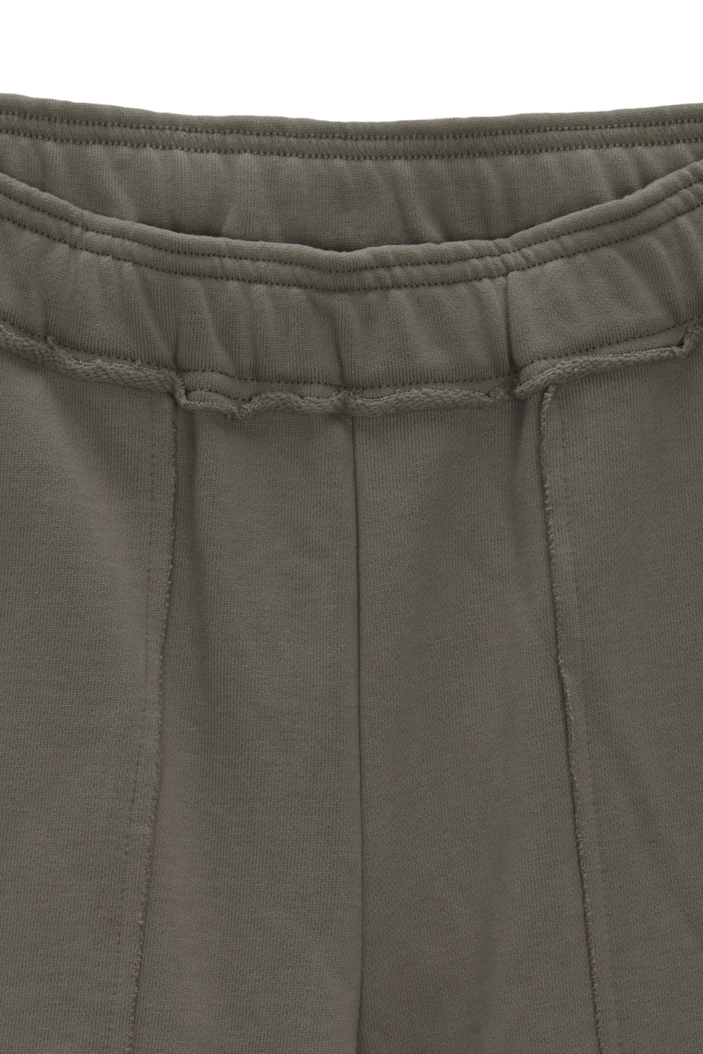 Matin Kim - Cut Out Detail Sweatpants (Khaki Grey) product image 3 | TRAB K-Fashion Australia
