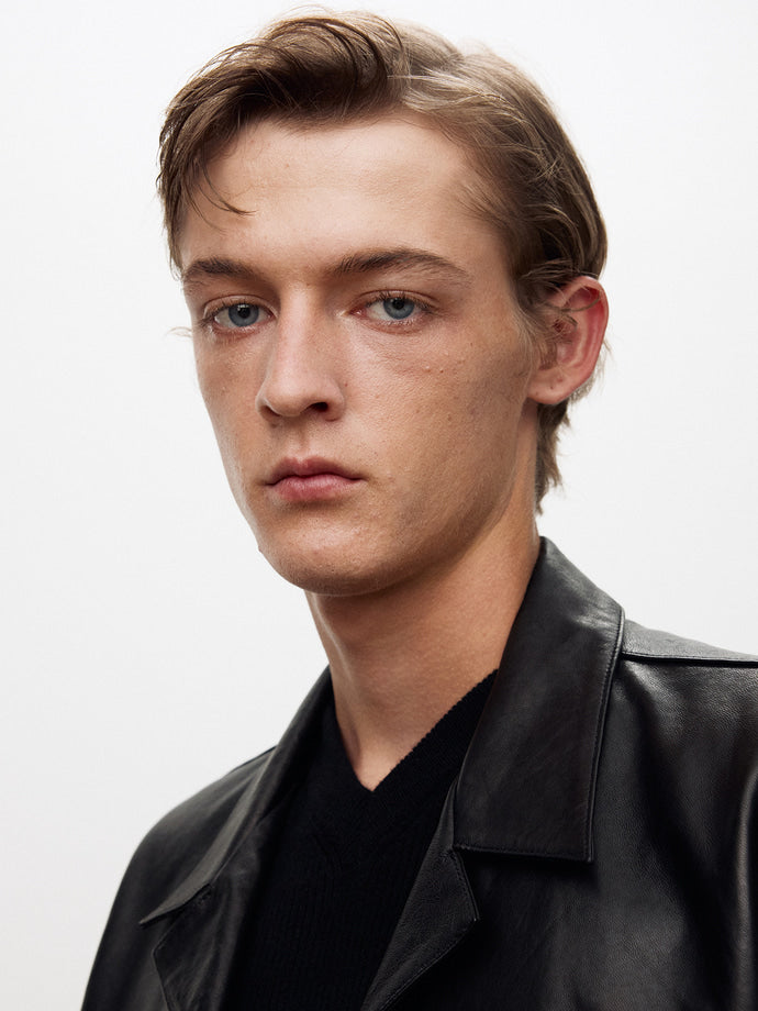 Tonywack - Vegetable Tanned Lamb Leather Jacket (Black) product image 8 | TRAB K-Fashion Australia