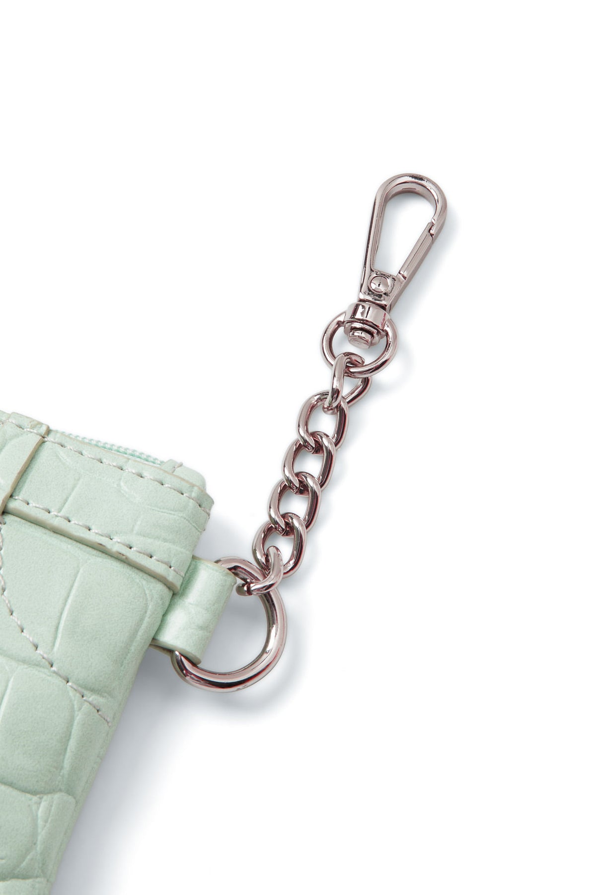 Deinet - Crocodile Pattern Two-Way Bag (Mint) product image 13 | TRAB K-Fashion Australia