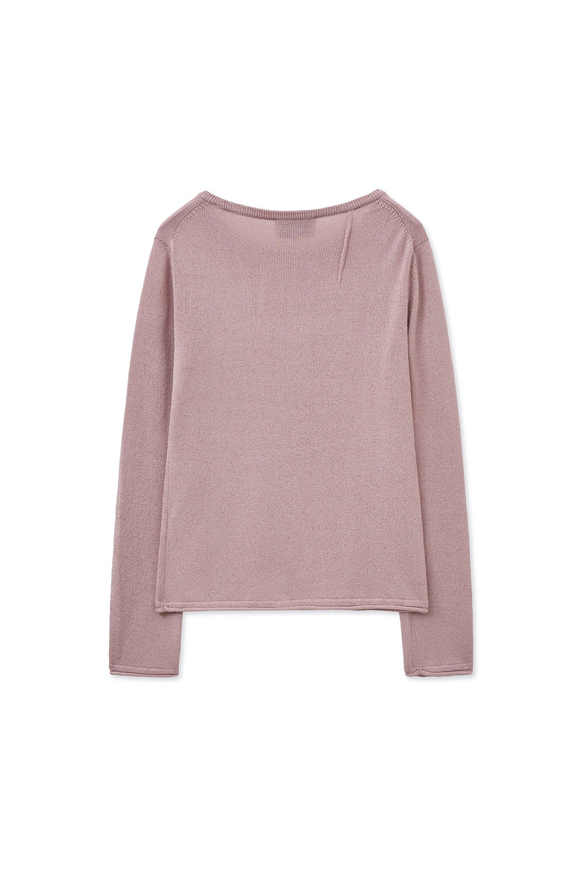 Matin Kim - Glitter Slim Logo Knit Top (Pink) product image 2 | TRAB K-Fashion Australia