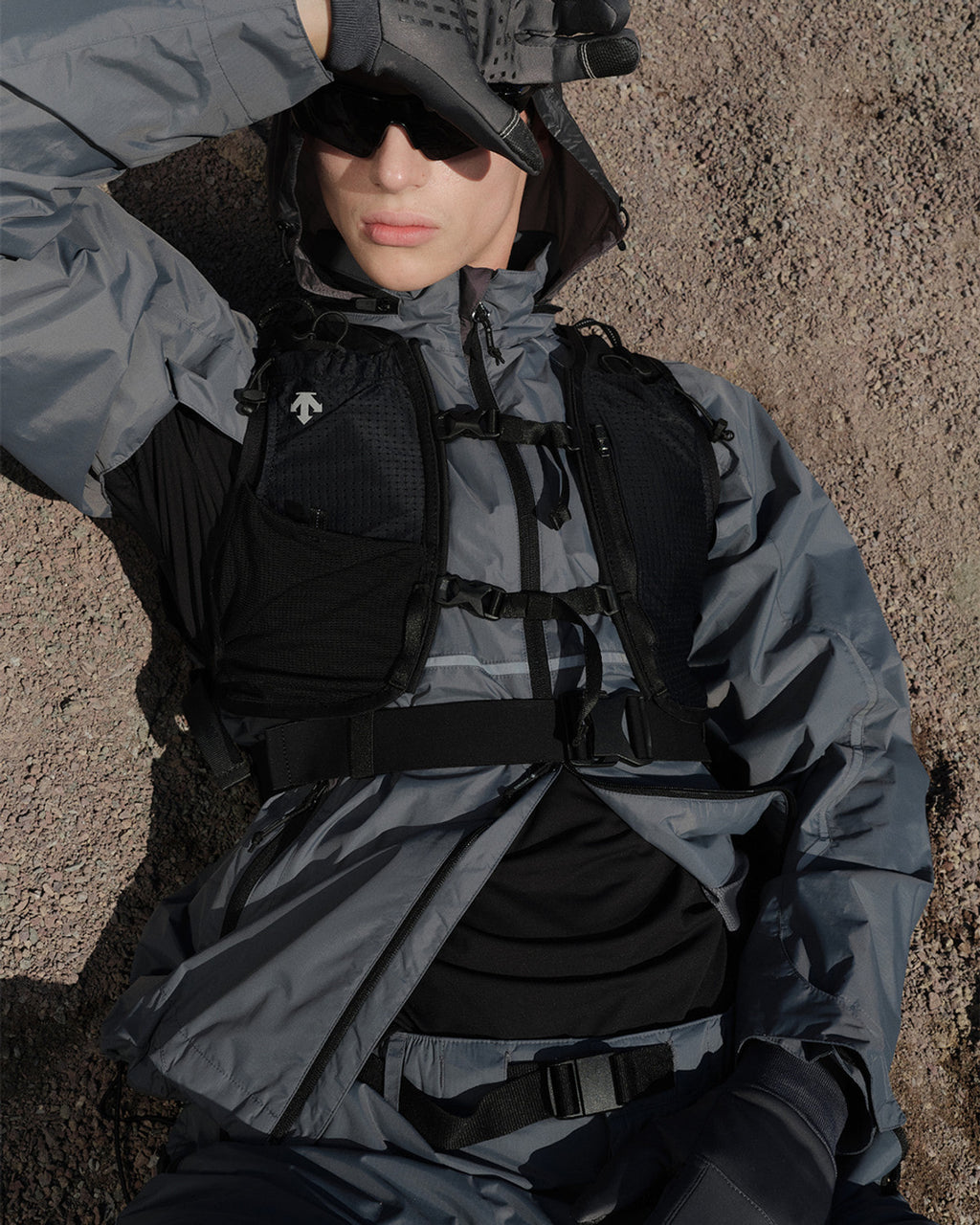 Eastlogue - Serpentine Airy Jacket (Gunmetal) product image 4 | TRAB K-Fashion Australia