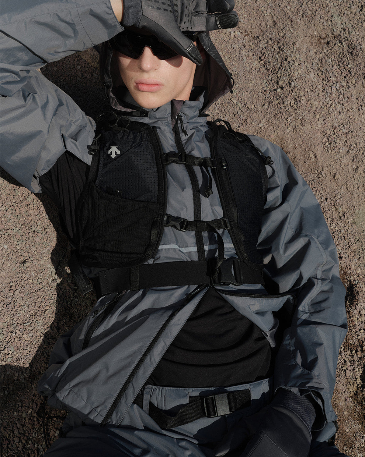 Eastlogue - Serpentine Airy Jacket (Gunmetal) product image 4 | TRAB K-Fashion Australia
