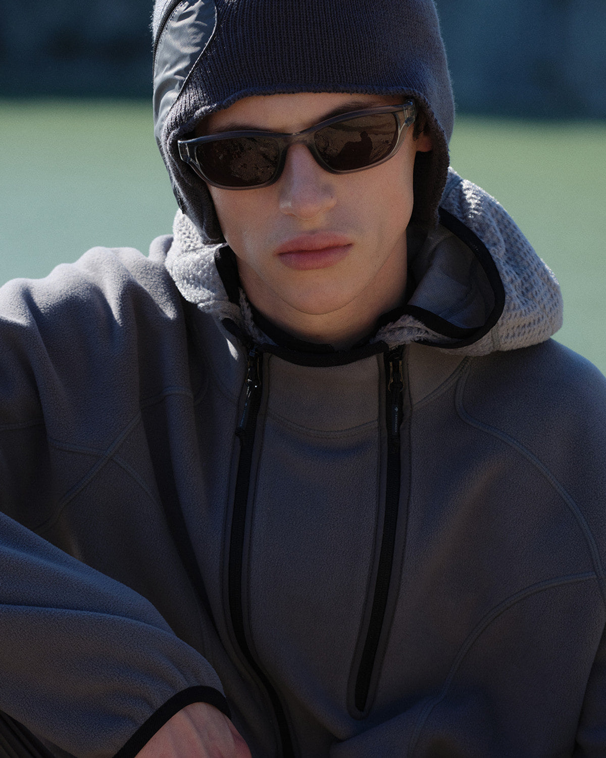 Eastlogue - Montane Waves Fleece Jacket (Gunmetal) product image 4 | TRAB K-Fashion Australia