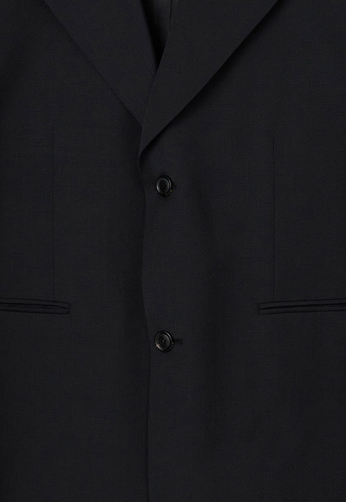 Tonywack - Tropical Wool Relaxed Tailored Jacket (Summer Exclusive) (Black) product image 13 | TRAB K-Fashion Australia