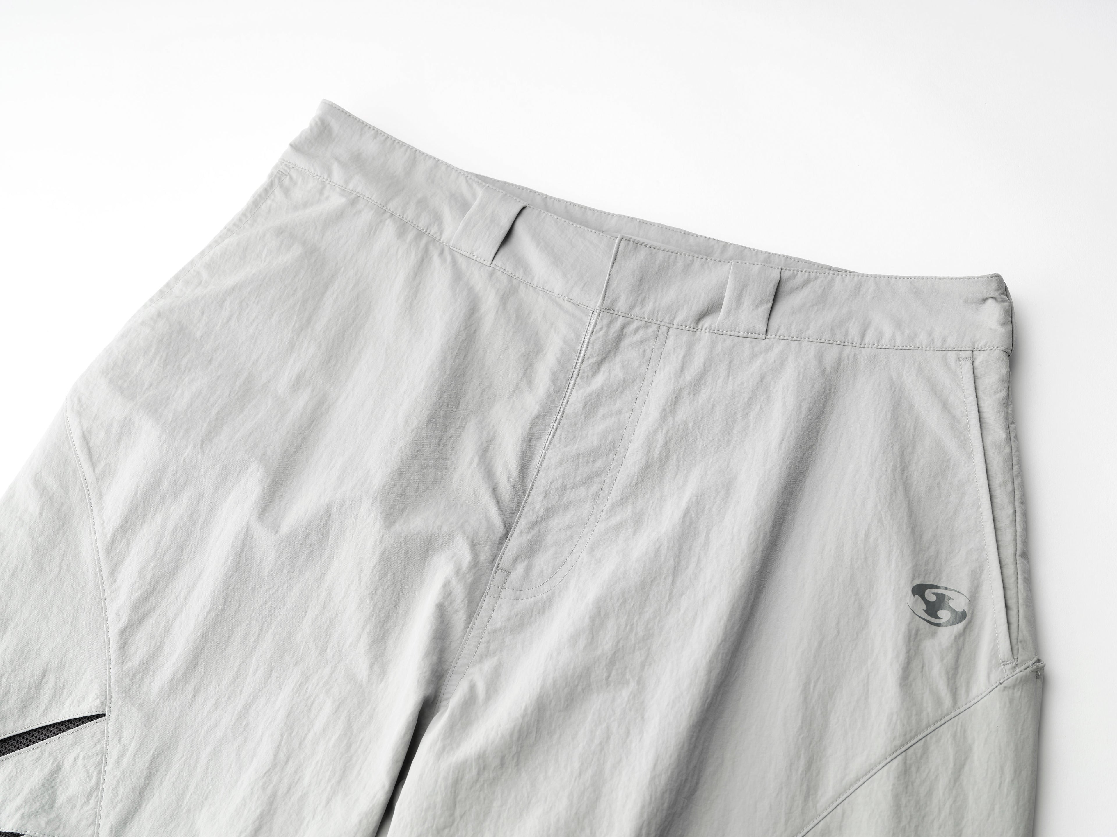 San San Gear - Cut Off Mesh Shorts (Grey) product image 6 | TRAB K-Fashion Australia