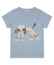 Coyseio - Vintage Puppy T-Shirt Cloud (Blue) product image 1 | TRAB K-Fashion Australia