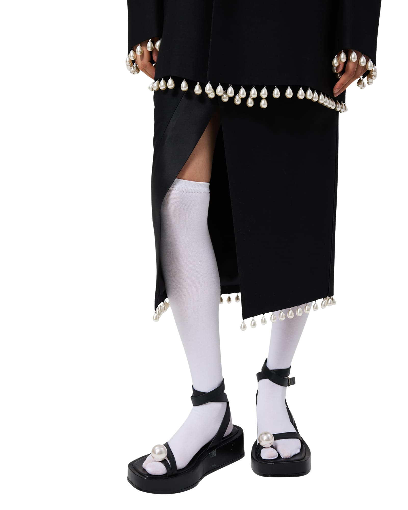 Kimhe Kim - Pearl Embellished Tuxedo (Black) product image 13 | TRAB K-Fashion Australia