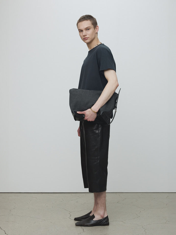 Tonywack - Raw Edge Washed T-Shirt (Vintage Navy) product image 2 | TRAB K-Fashion Australia