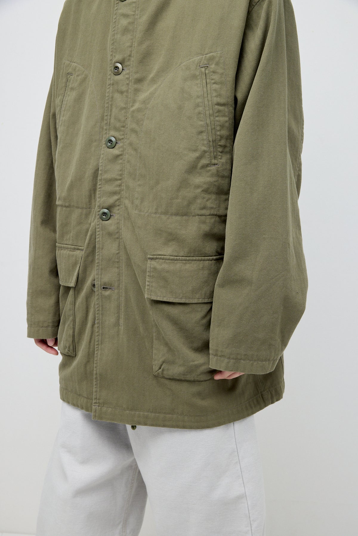 Hatchingroom - Hooded Mil Parka (Khaki) product image 13 | TRAB K-Fashion Australia