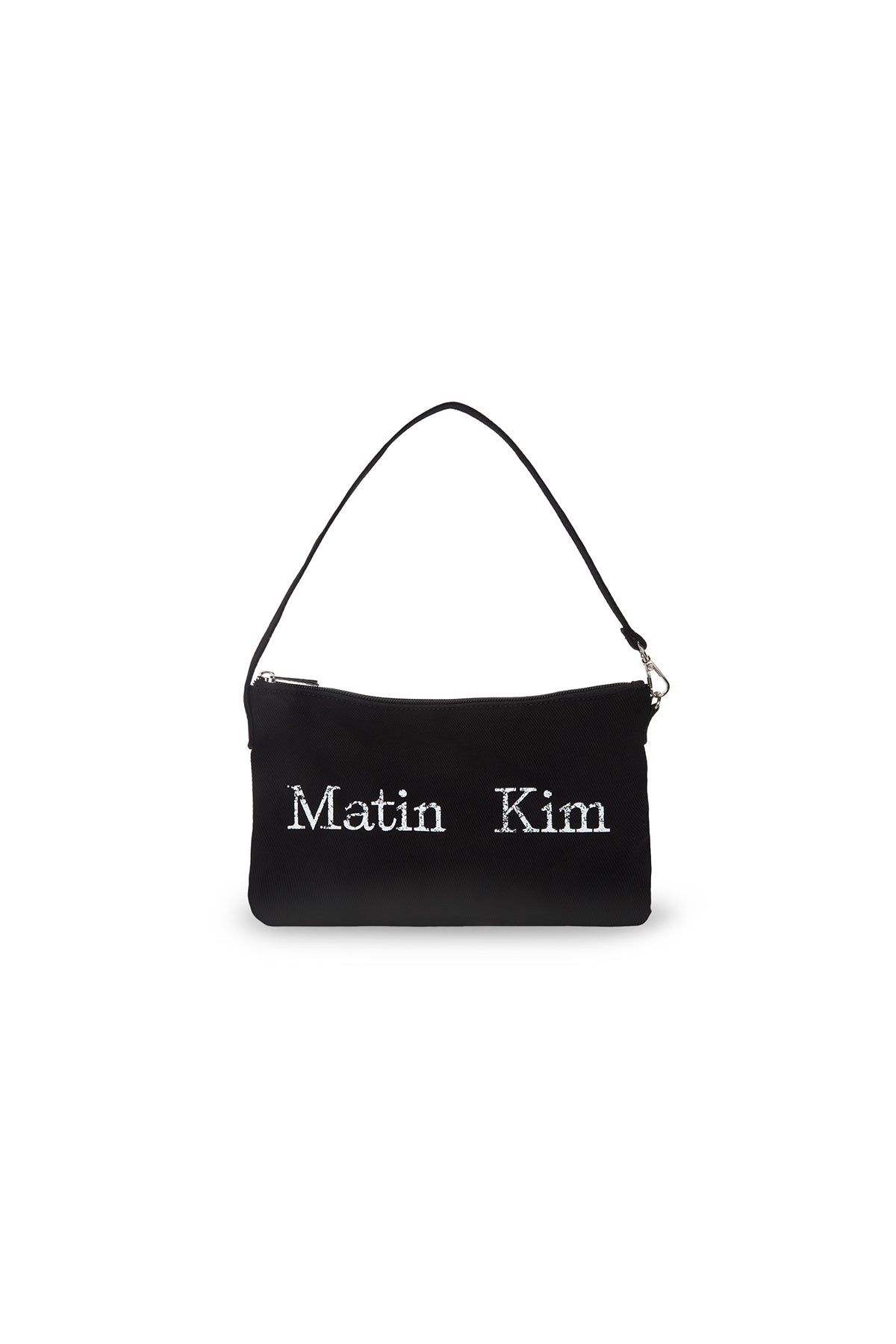 Matin Kim - Matin Cracked Logo Ecobag (Black) product image 3 | TRAB K-Fashion Australia