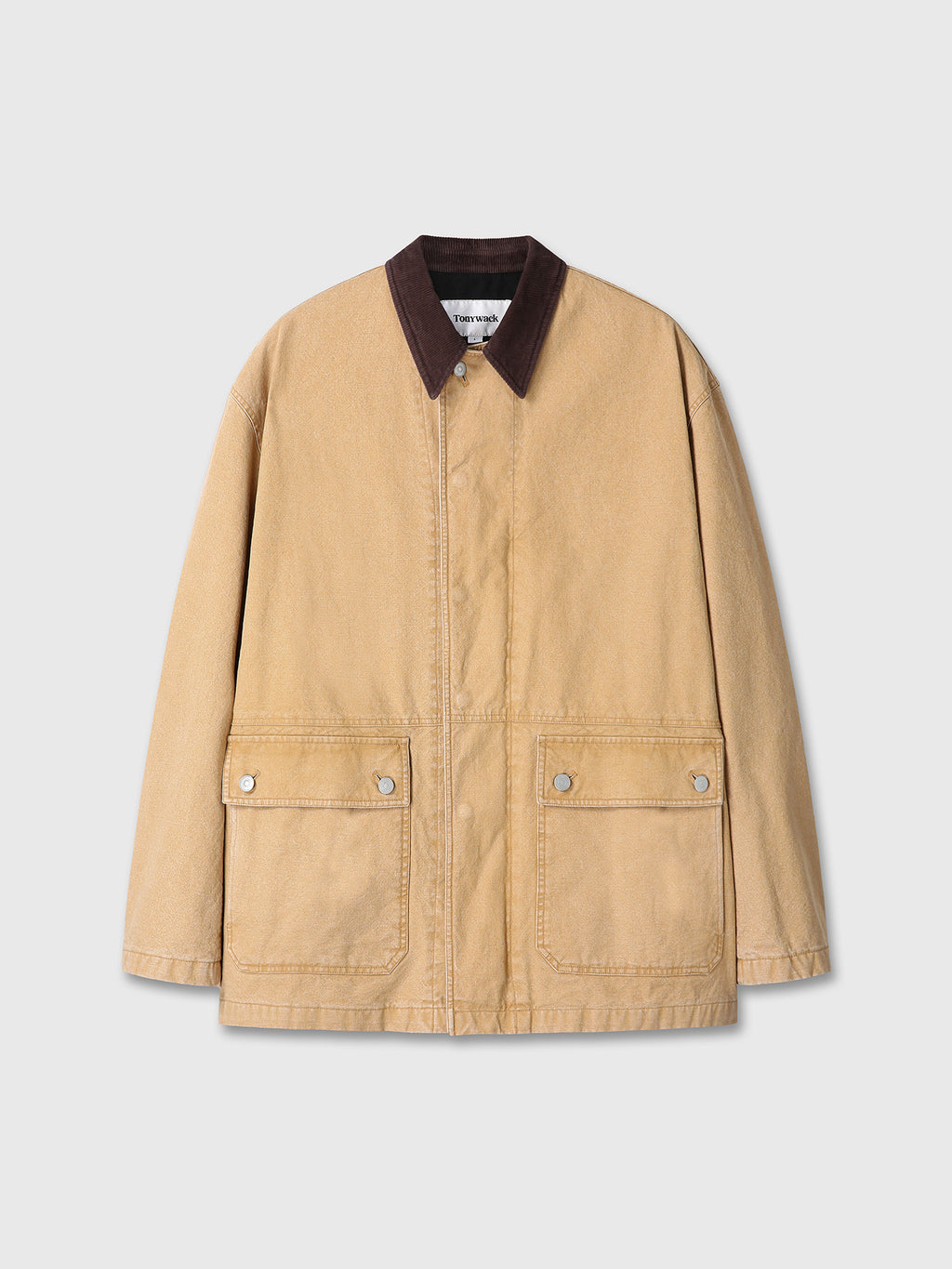 Tonywack - Garment Washed Barn Jacket (Faded Beige) product image 11 | TRAB K-Fashion Australia