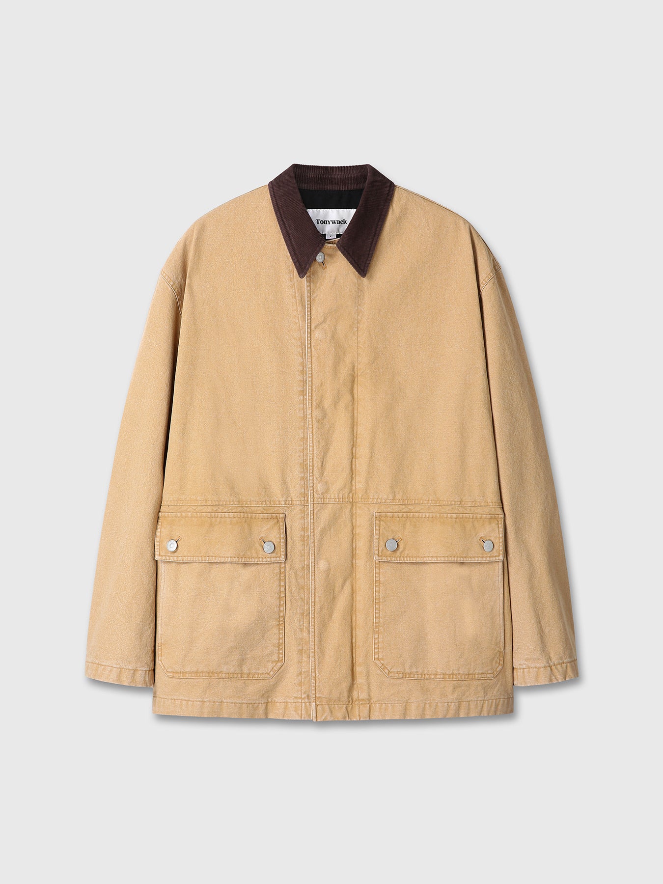 Tonywack - Garment Washed Barn Jacket (Faded Beige) product image 10 | TRAB K-Fashion Australia