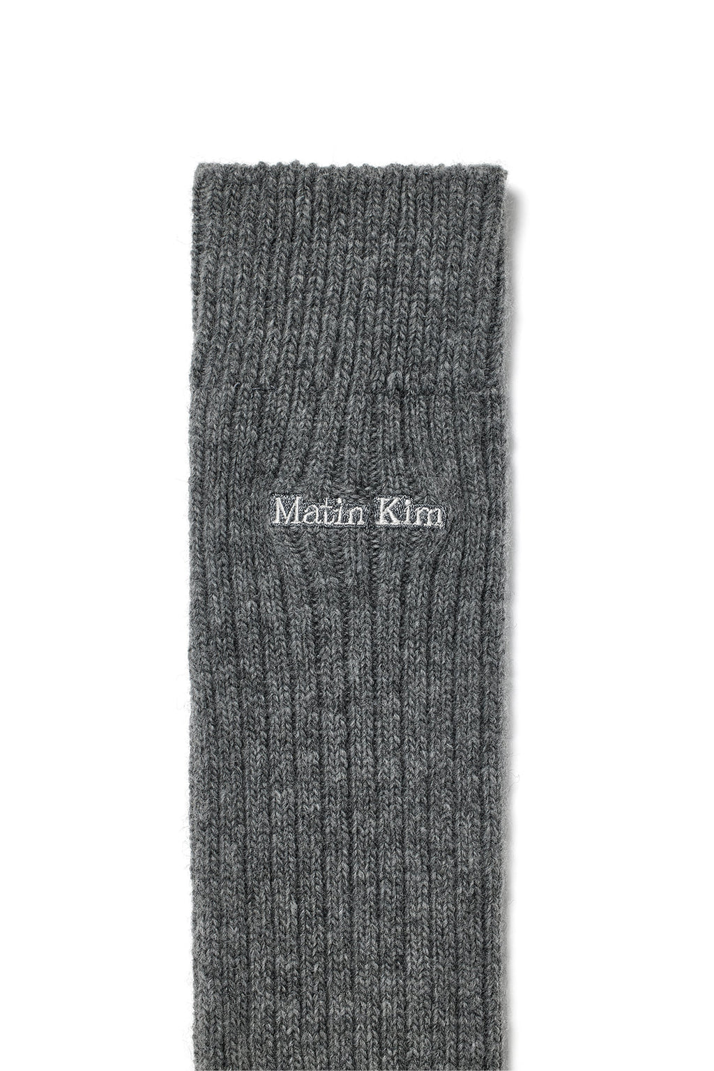 Matin Kim - Wool Blend Knee Socks (Grey) product image 3 | TRAB K-Fashion Australia