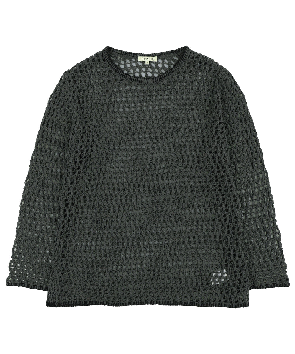 Coyseio - Hole Knit (Charcoal) product image 10 | TRAB K-Fashion Australia