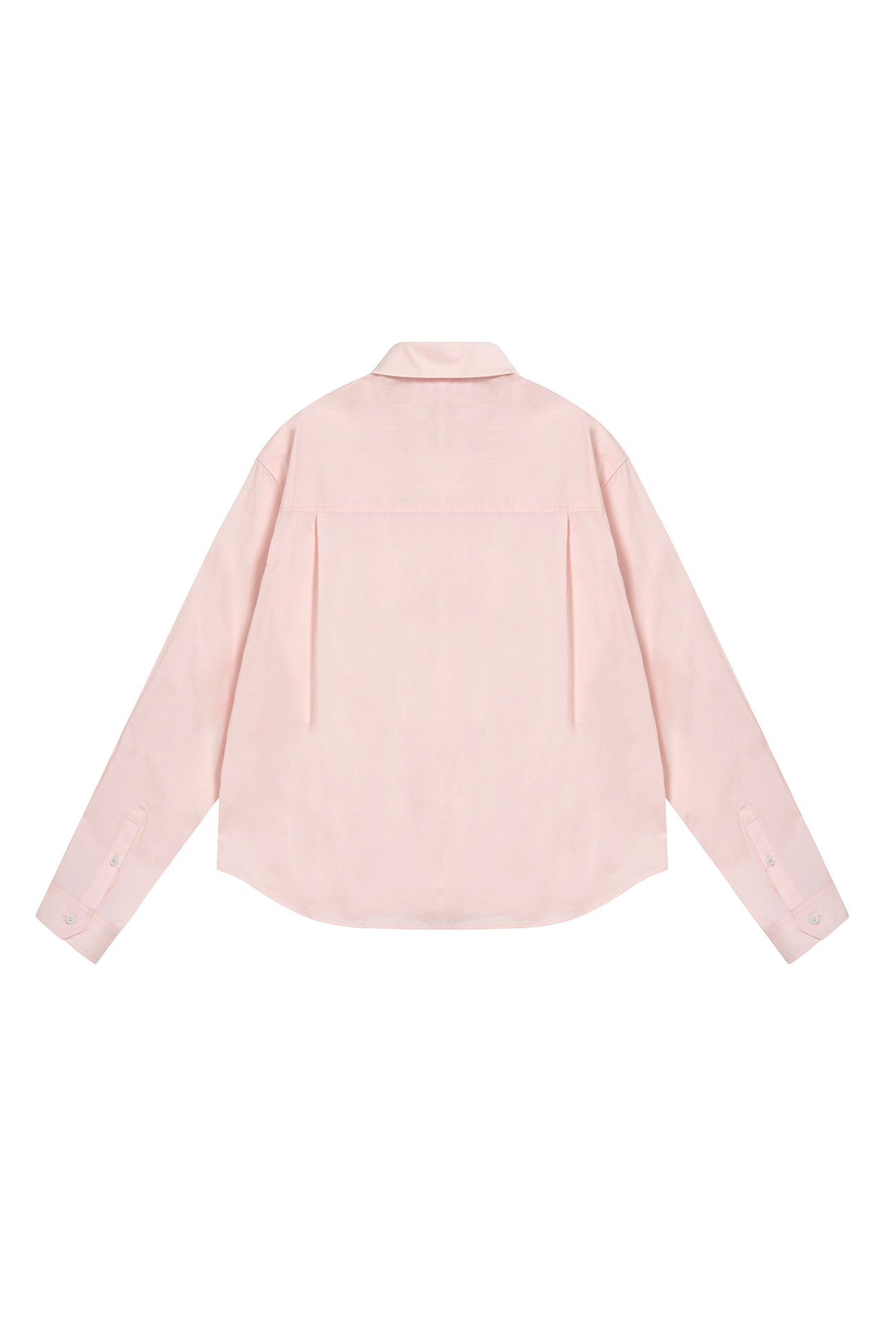STU - Stripe Crop Shirt (Pink) product image 18 | TRAB K-Fashion Australia