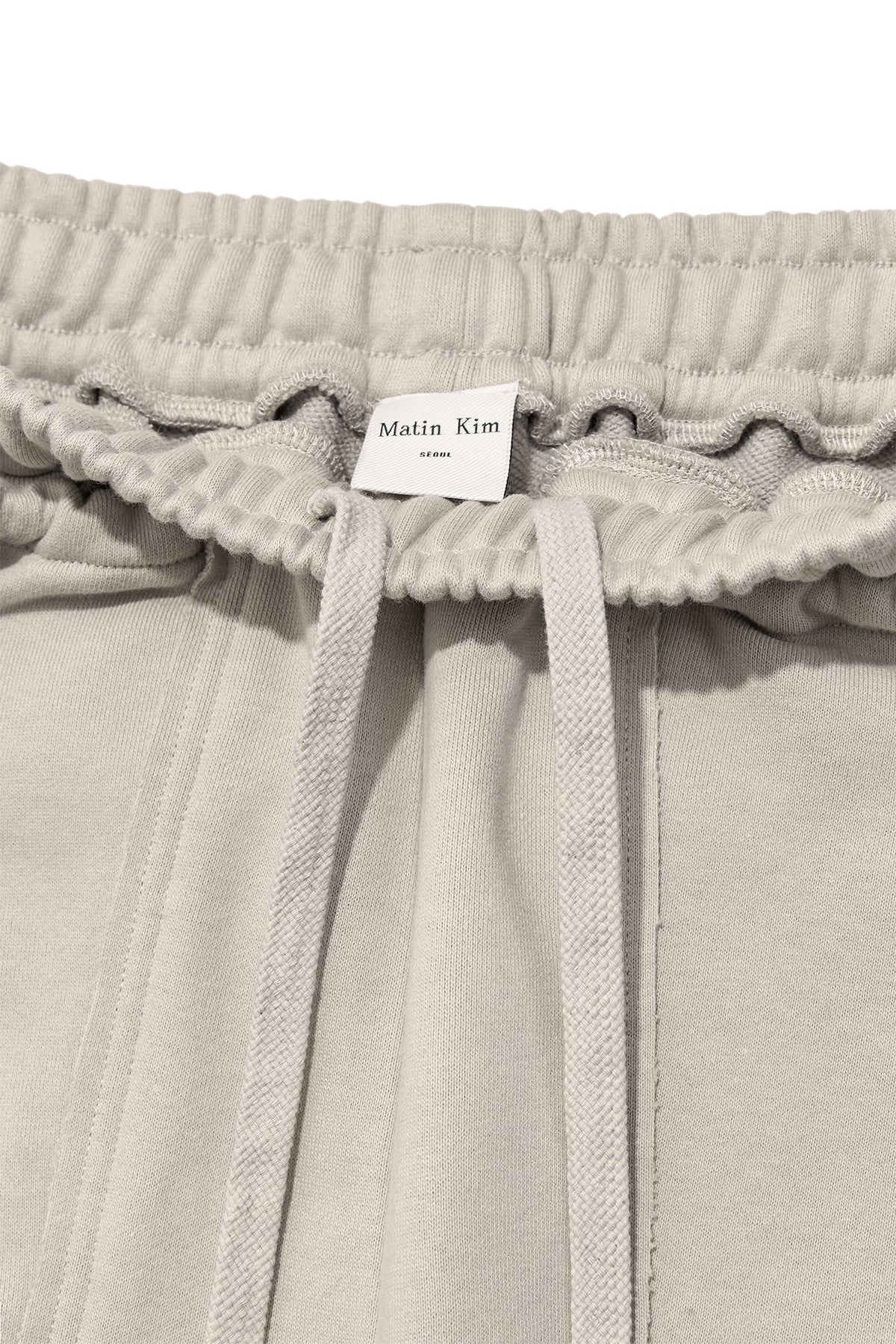 Matin Kim - Volume Pocket Sweatpants (Pale Beige) product image 5 | TRAB K-Fashion Australia