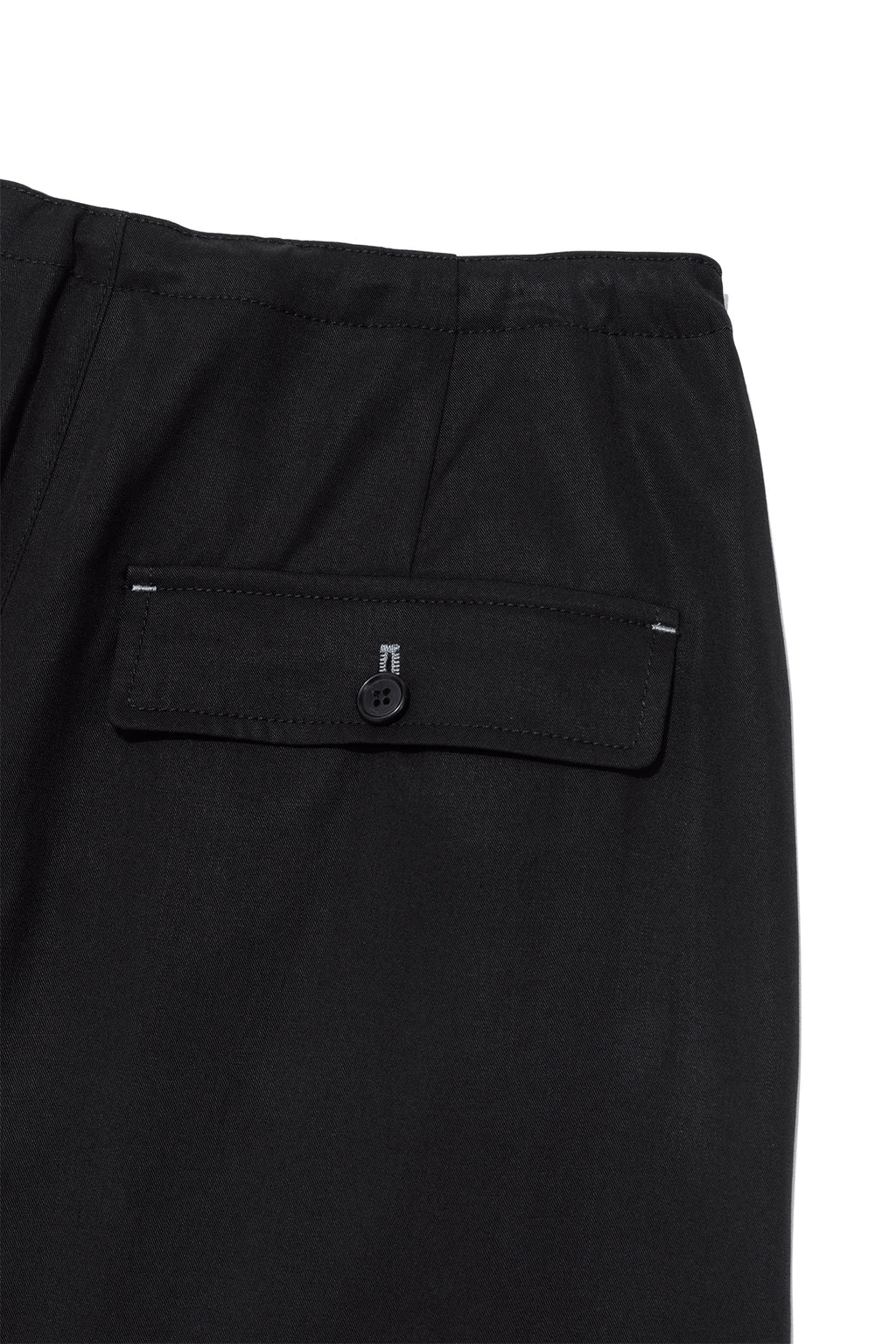 Matin Kim - Button Point String Wide Pants (Black) product image 6 | TRAB K-Fashion Australia