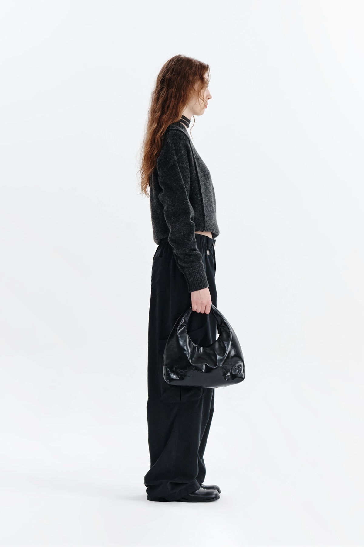 Matin Kim - Soft Washed Cargo Pants (Black) product image 6 | TRAB K-Fashion Australia