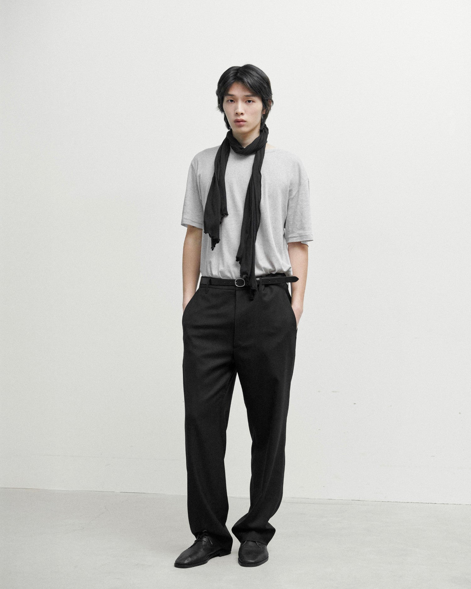 Brownyard - Essential Wool Trouser (Black) product image 1 | TRAB K-Fashion Australia