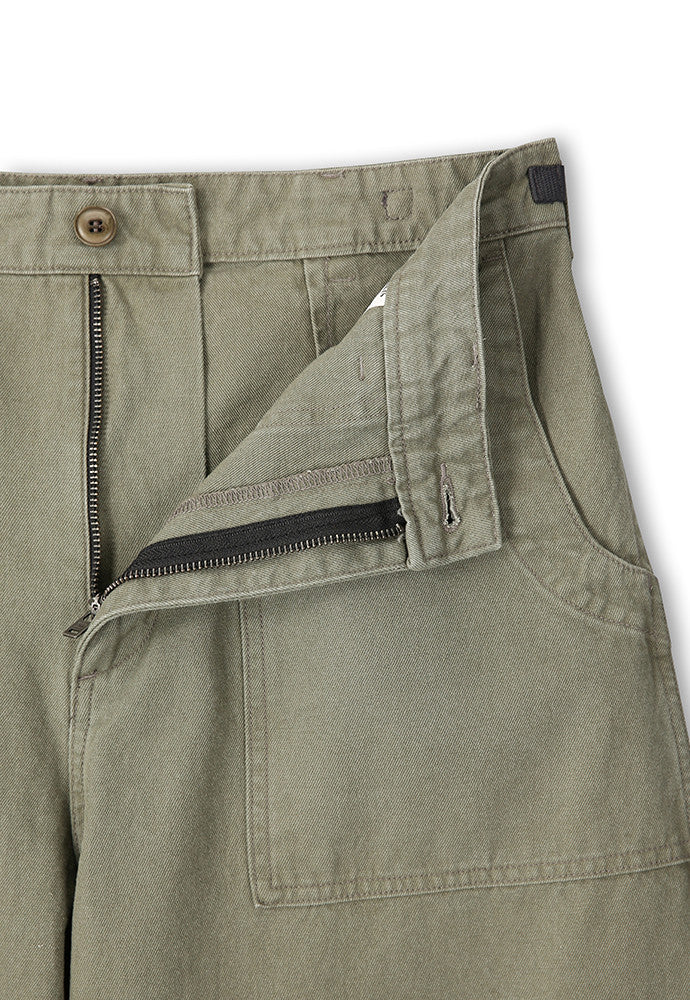 Art if acts - Curved Fatigue Trousers (Olive) product image 10 | TRAB K-Fashion Australia