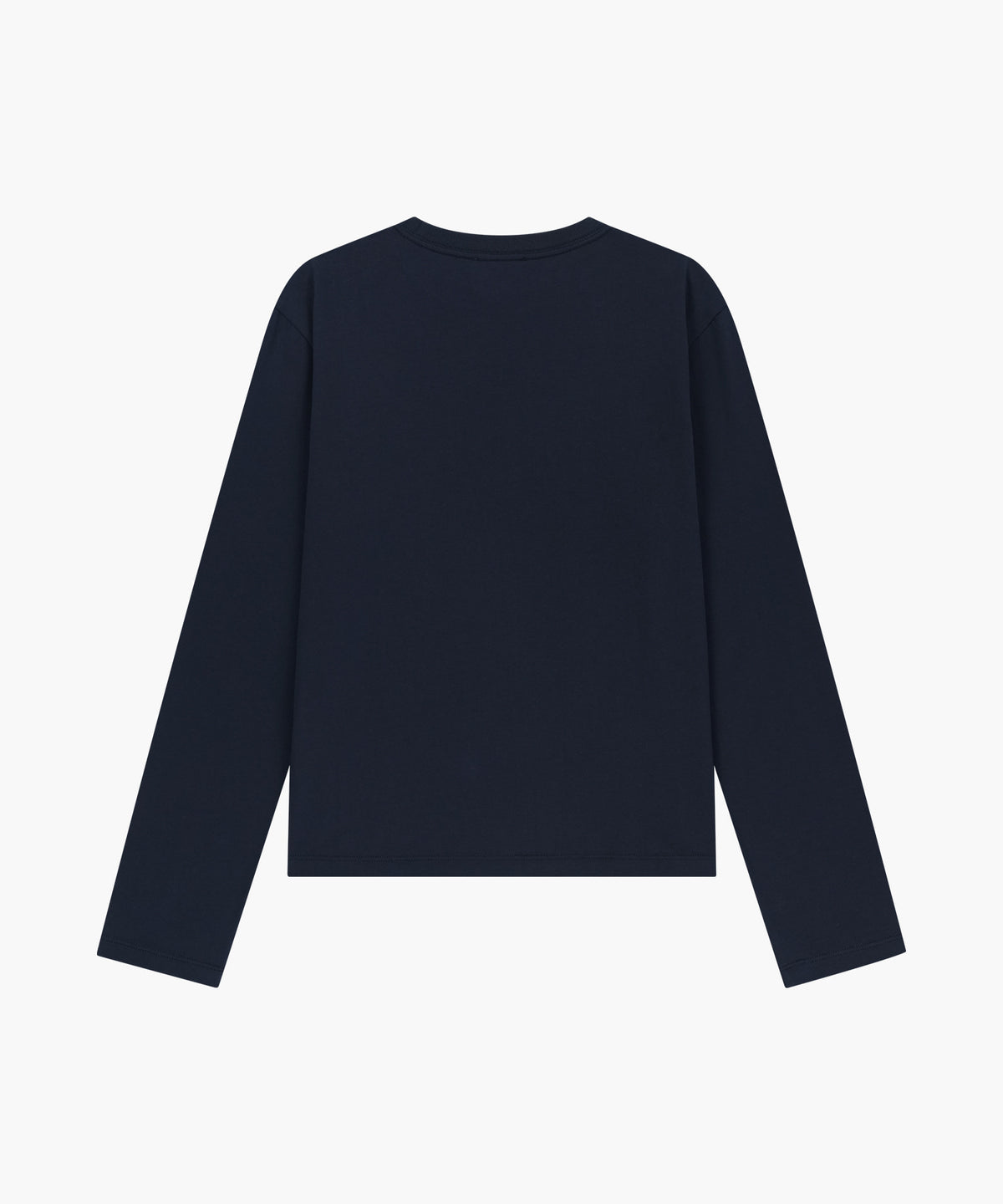Marithe & Francois Girbaud - Small Classic Logo Long Sleeve Tee (Navy) product image 6 | TRAB K-Fashion Australia