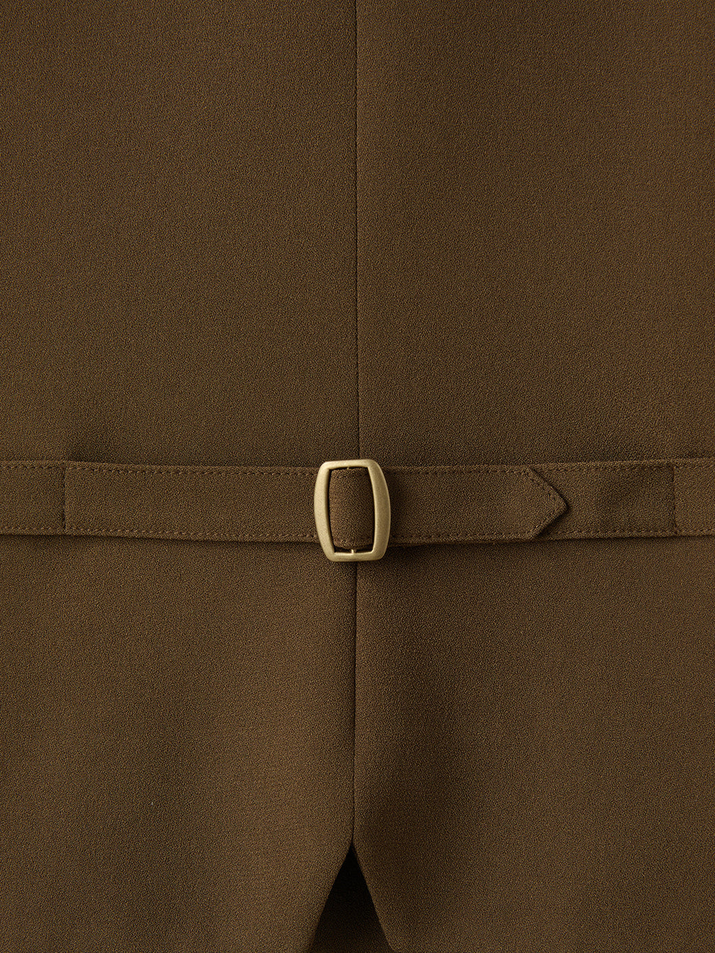 Recto - Strap Detail Suit Vest (Ochre) product image 8 | TRAB K-Fashion Australia