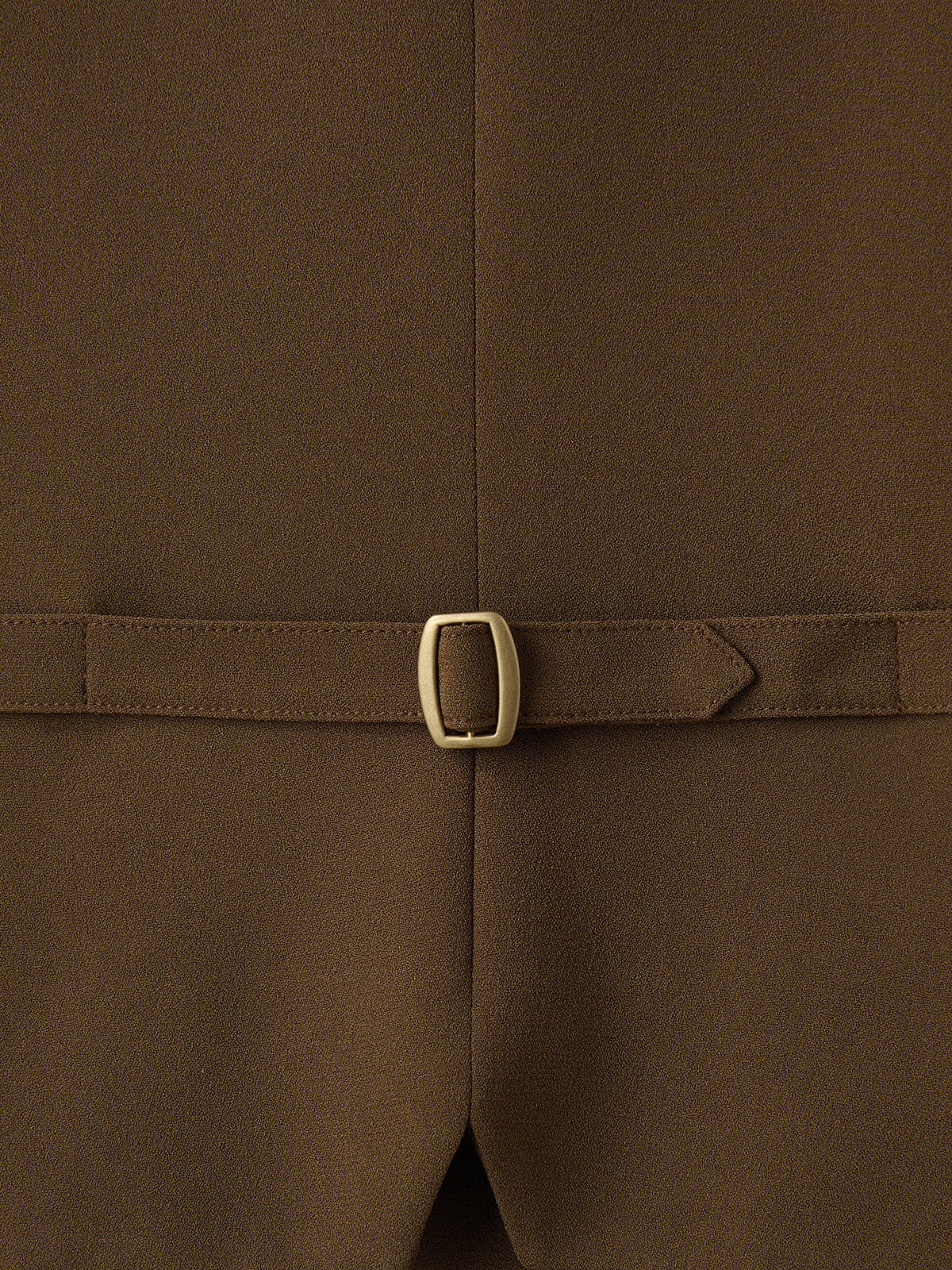 Recto - Strap Detail Suit Vest (Ochre) product image 8 | TRAB K-Fashion Australia