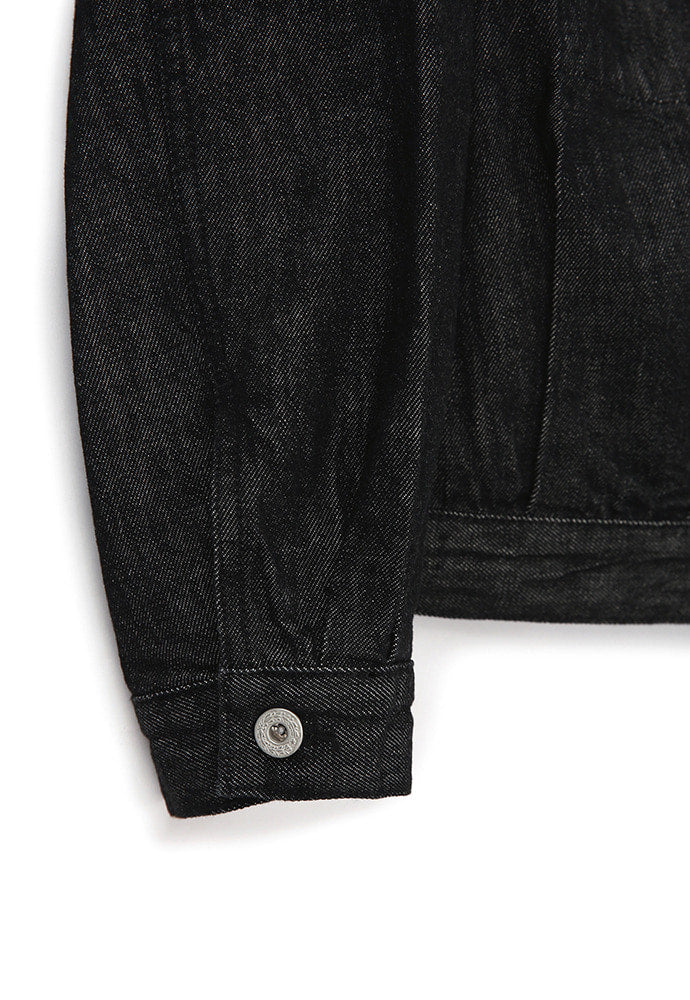 Art if acts - Trucker Denim Jacket (Washed Black) product image 9 | TRAB K-Fashion Australia