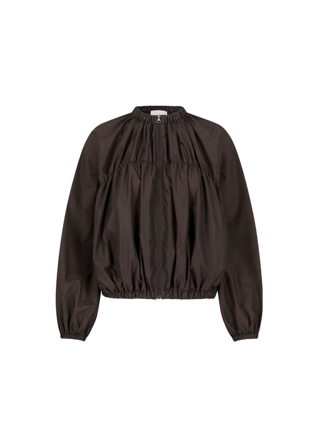 Amomento - Nylon Shirring Jumper (Brown) product image 5 | TRAB K-Fashion Australia