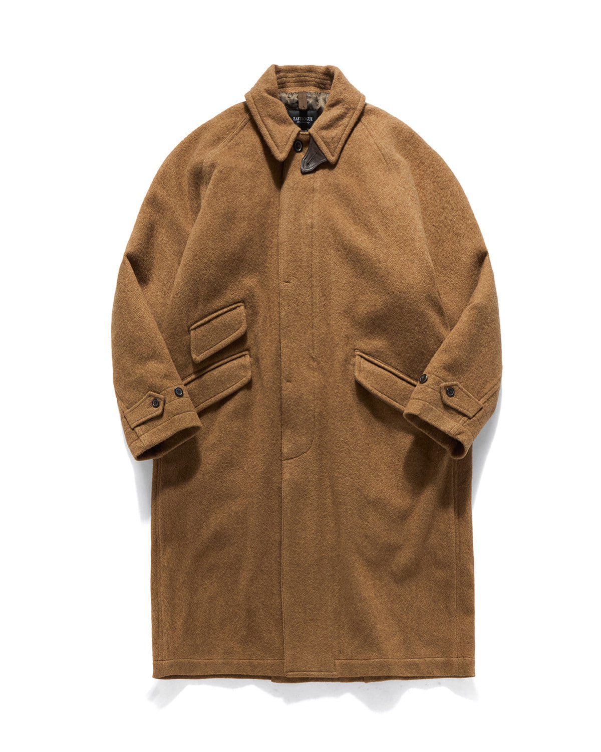 Eastlogue - Highland Balmacaan Coat (Camel Wool) product image 7 | TRAB K-Fashion Australia