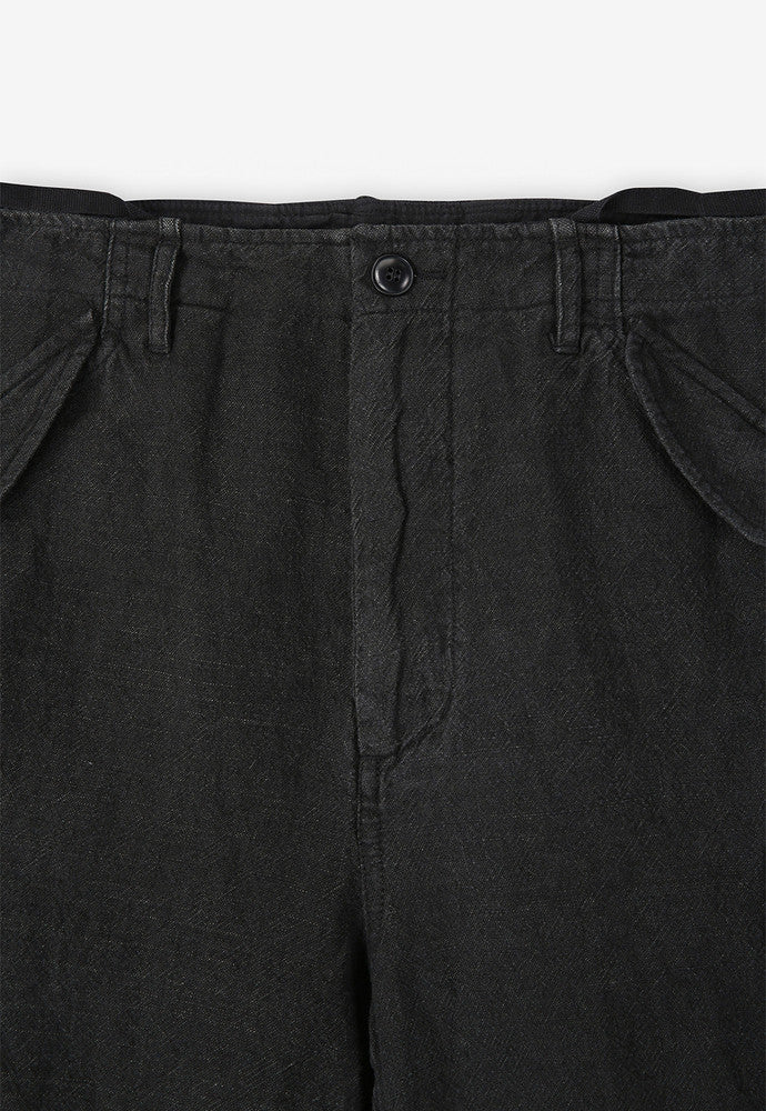 Art if acts - Linen M-51 Shorts (Black) product image 8 | TRAB K-Fashion Australia