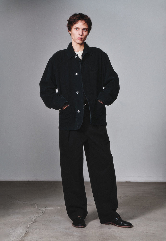Art if acts - Garment Dyed Western Coverall Jacket (Black) product image 4 | TRAB K-Fashion Australia