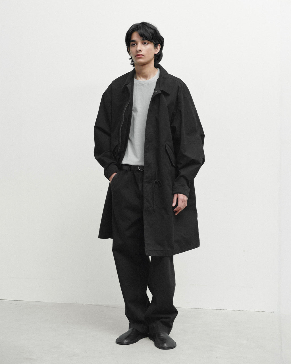 Brownyard - Washed Field Coat (Black) product image 1 | TRAB K-Fashion Australia