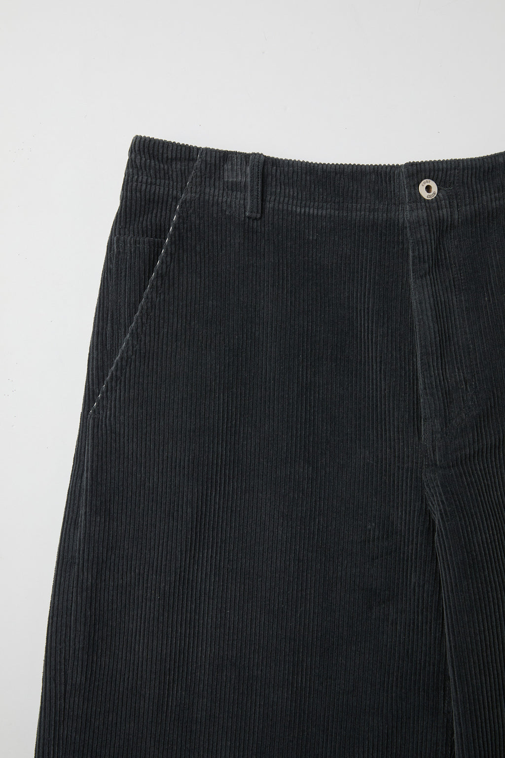 Coor - Corduroy Carpenter Pocket Pants (Charcoal) product image 5 | TRAB K-Fashion Australia