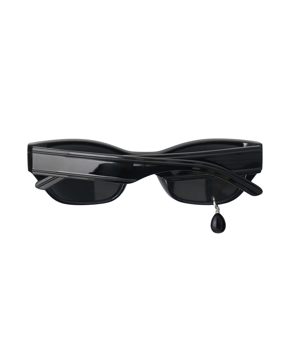 Kimhe Kim - Black Pearl Tear Cat-Eye Sunglasses (Black) product image 4 | TRAB K-Fashion Australia