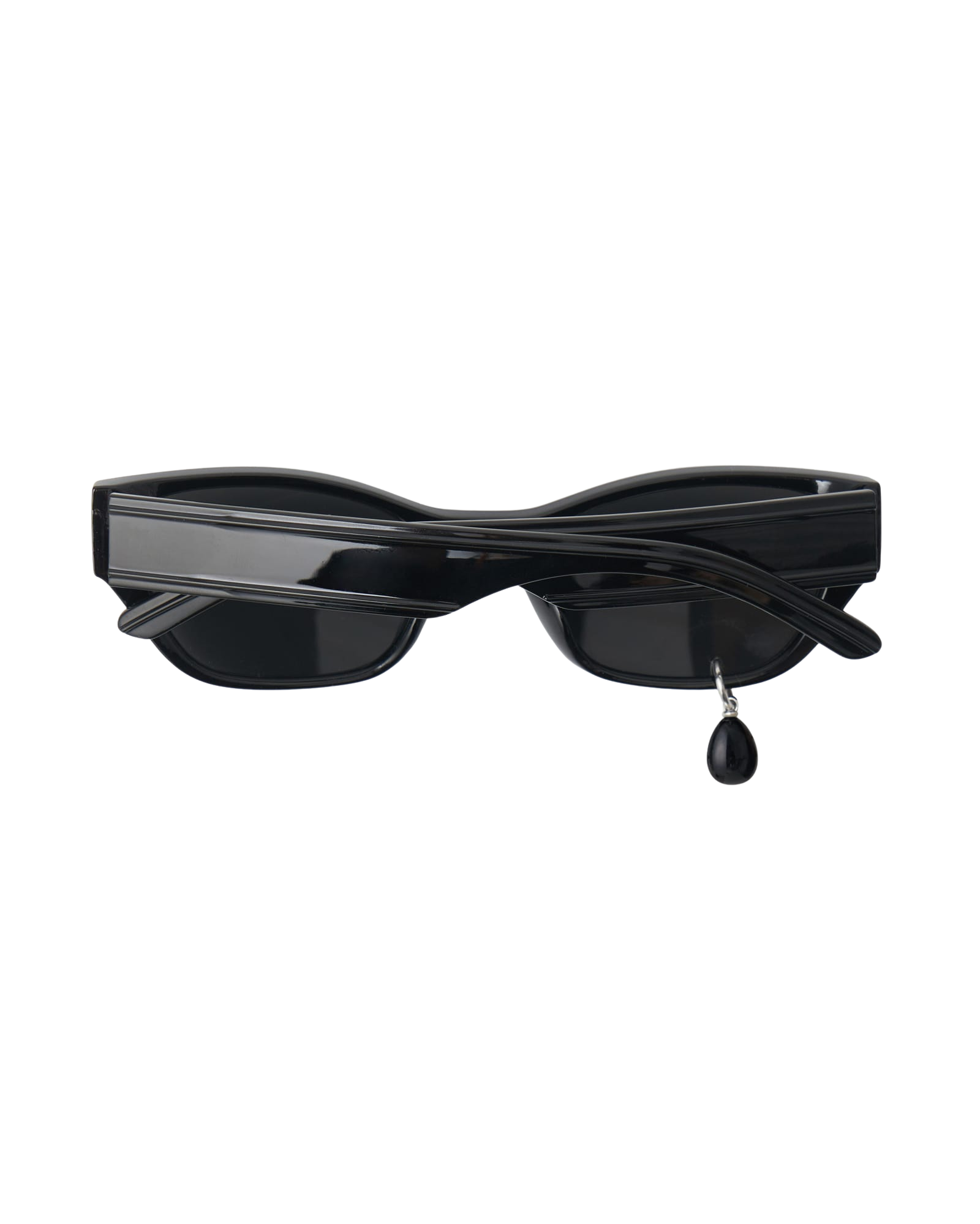 Kimhe Kim - Black Pearl Tear Cat-Eye Sunglasses (Black) product image 4 | TRAB K-Fashion Australia