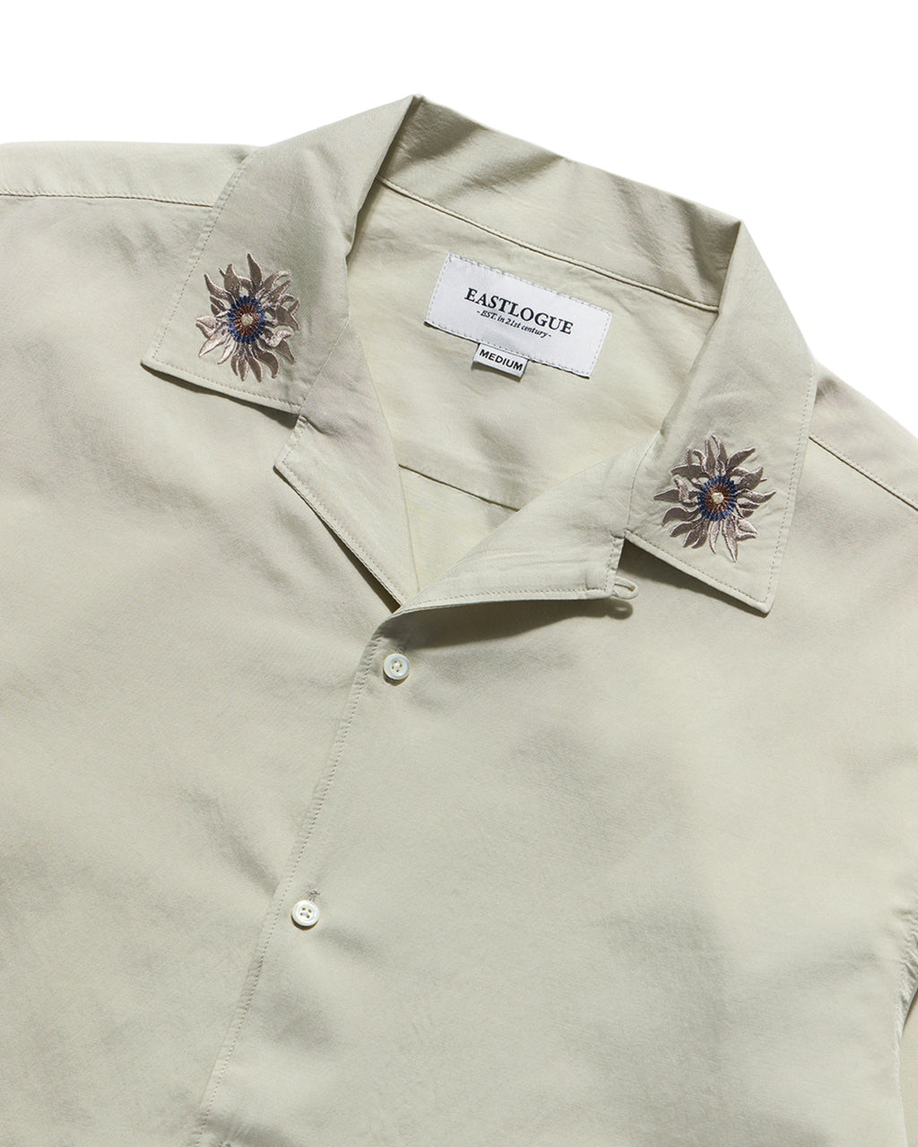 Eastlogue - Breezy Embroidered Shirts (Cream) product image 7 | TRAB K-Fashion Australia