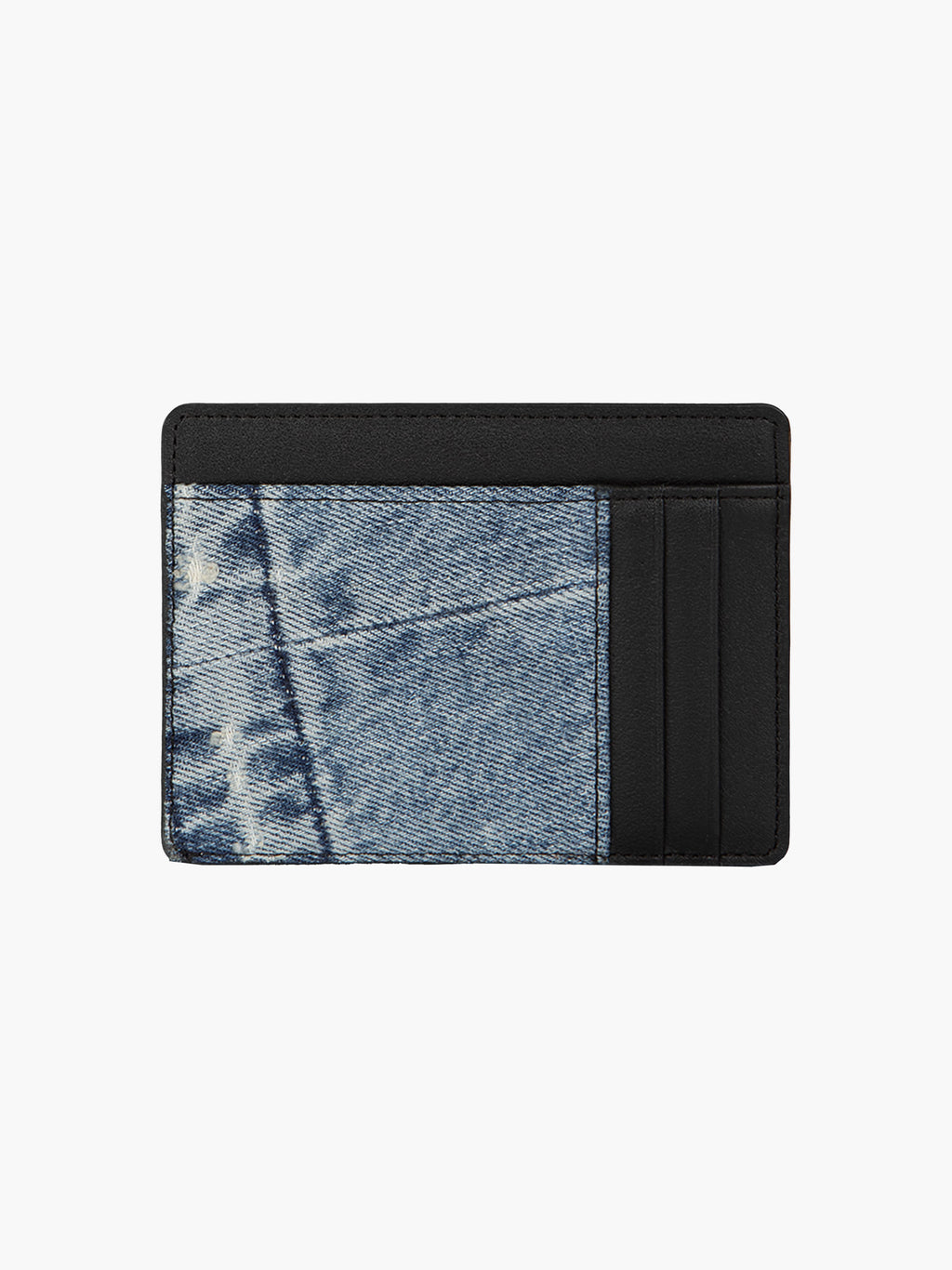 Jiyong Kim - Re-Work Denim Leather Wallet (Blue) product image 1 | TRAB K-Fashion Australia