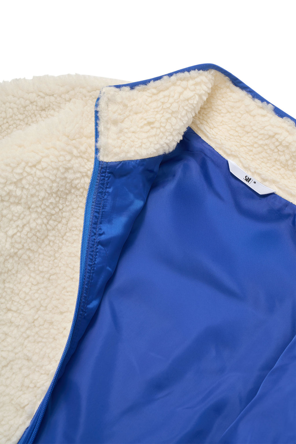 STU - Fleece Zip-Up Jacket In (Ivory) product image 19 | TRAB K-Fashion Australia