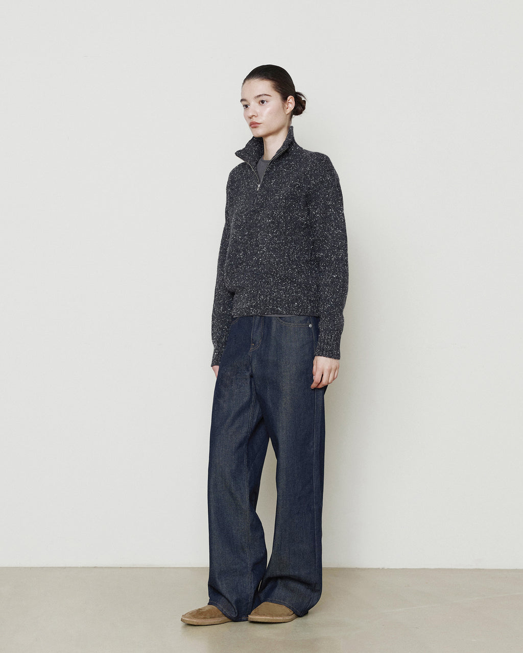 Brownyard - Low Rise Wide Denim (Indigo) product image 4 | TRAB K-Fashion Australia