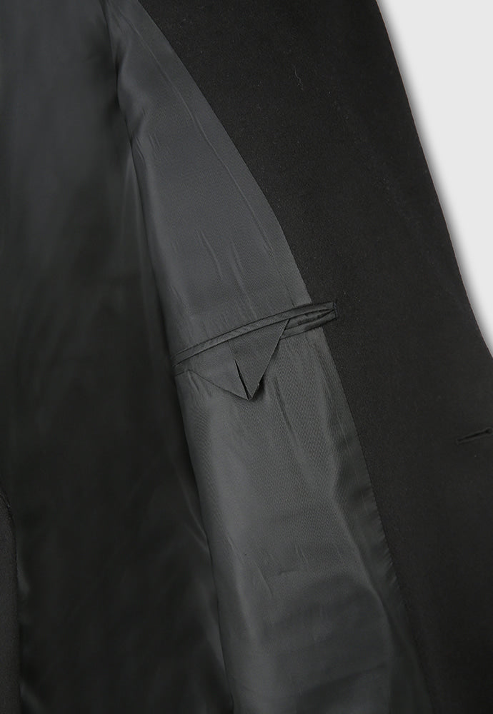 Tonywack - Cashmere Hidden Button Tailored Blazer (Black) product image 13 | TRAB K-Fashion Australia