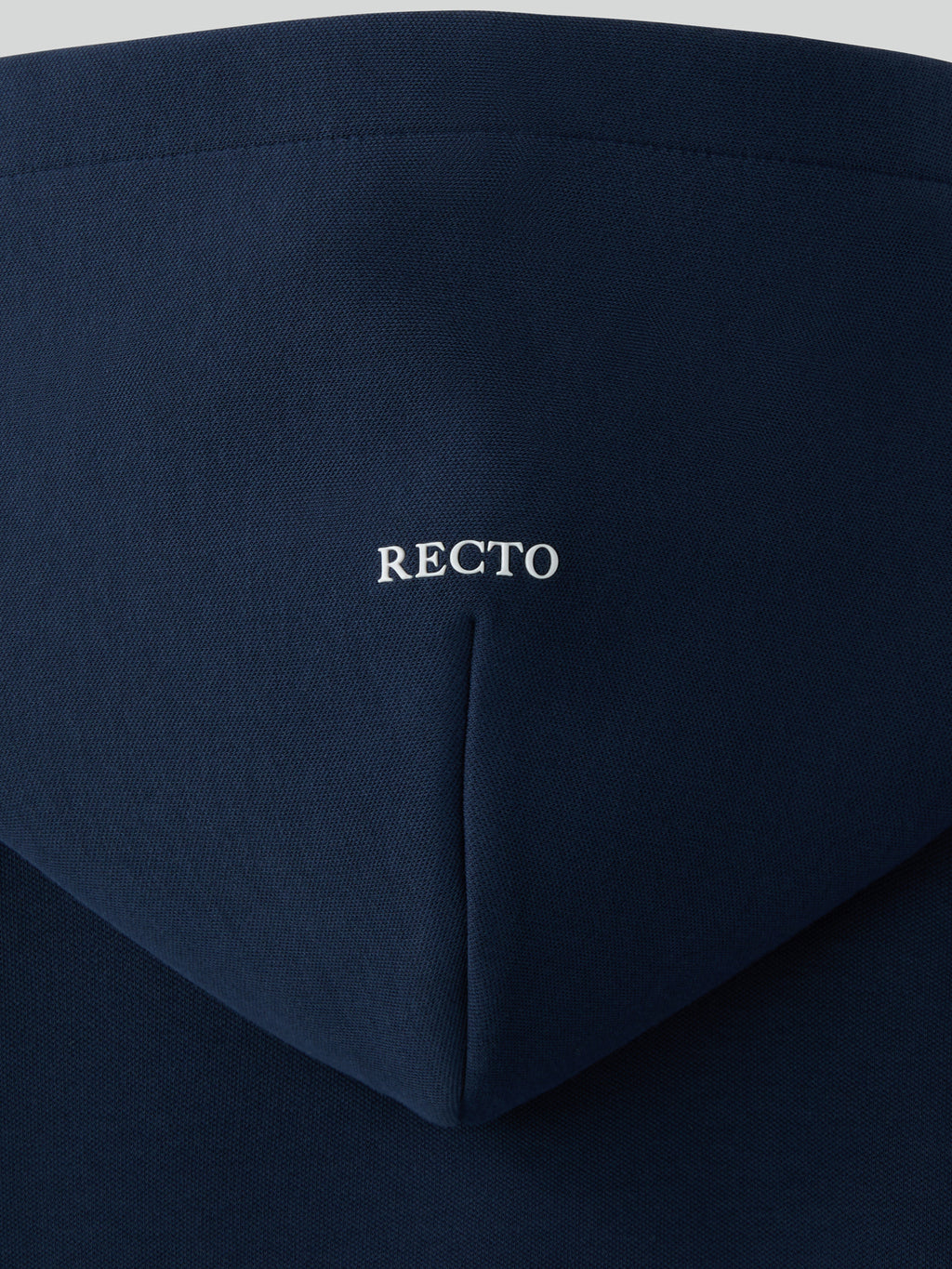 Recto - Logo Detail Hoodie Zip-Up (Ink Navy) product image 4 | TRAB K-Fashion Australia