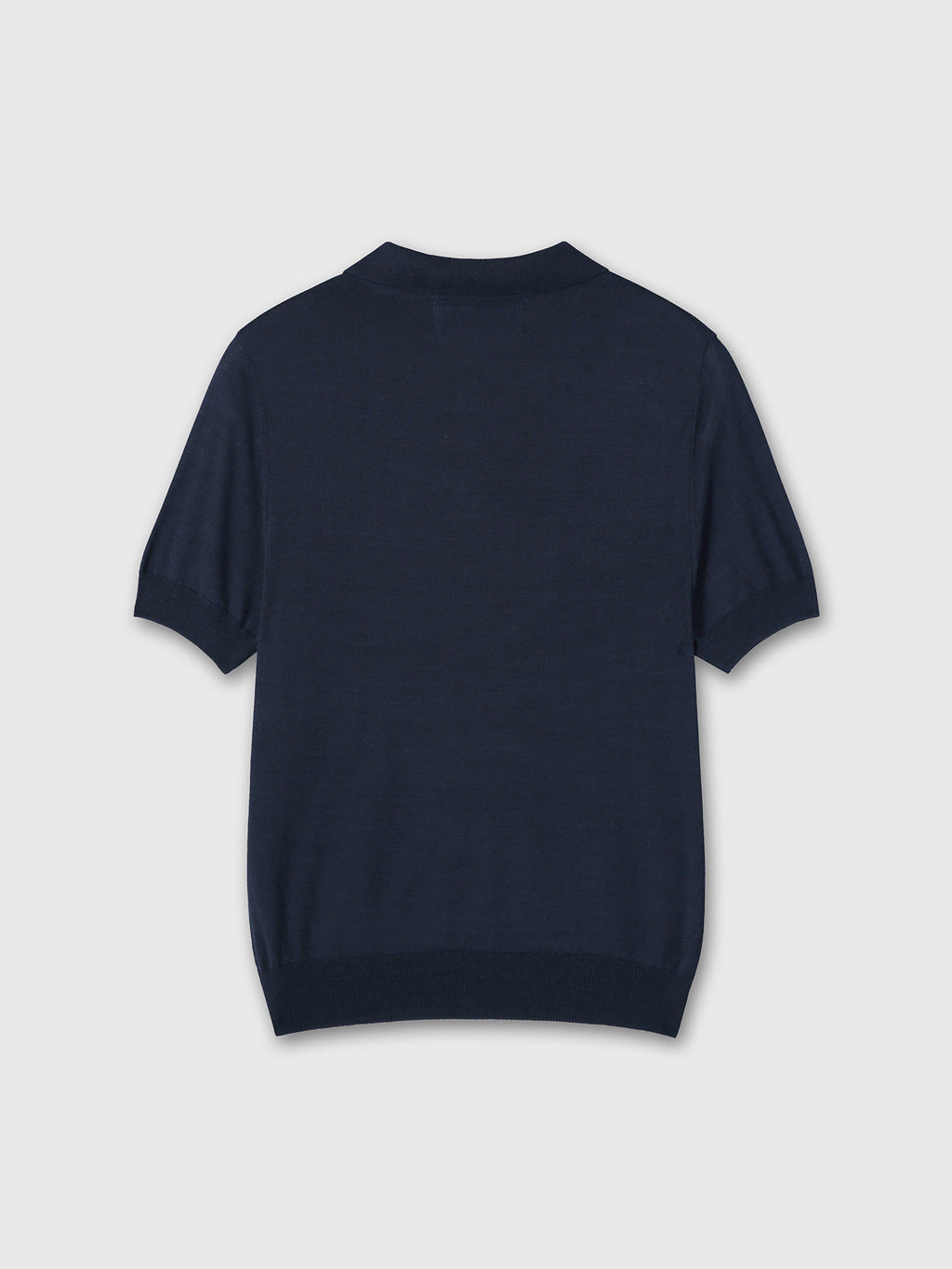 Tonywack - Silk Cotton Polo Shirt (Navy) product image 10 | TRAB K-Fashion Australia