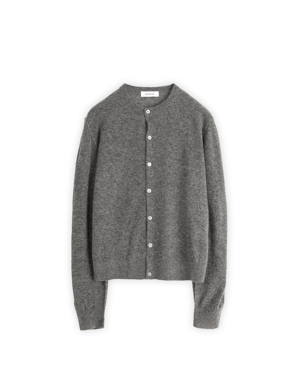 Brownyard - Soft Round Cardigan (Grey) product image 5 | TRAB K-Fashion Australia