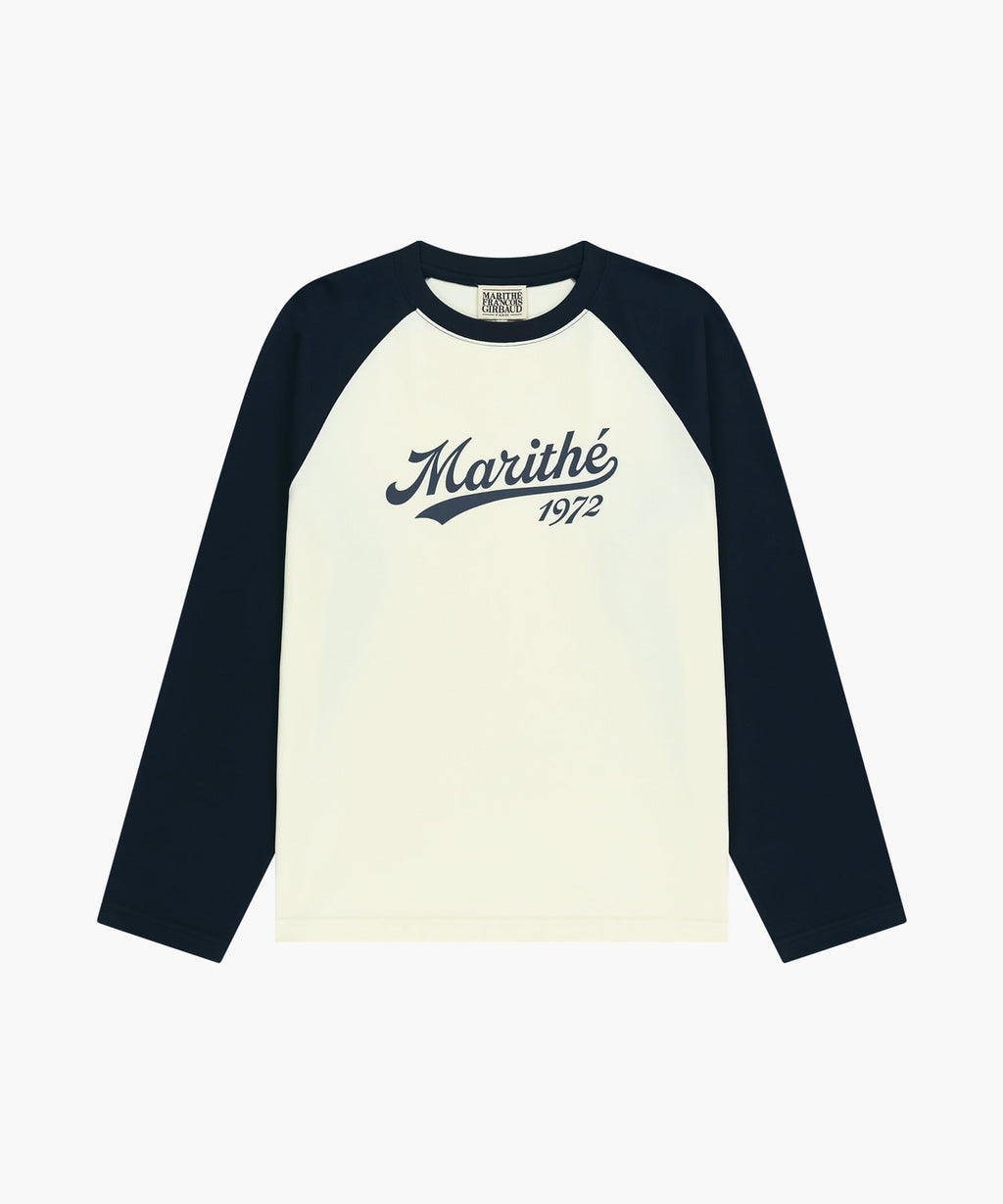 Marithe & Francois Girbaud - Sleeve Contrast Long Sleeve Tee (Navy) product image 6 | TRAB K-Fashion Australia